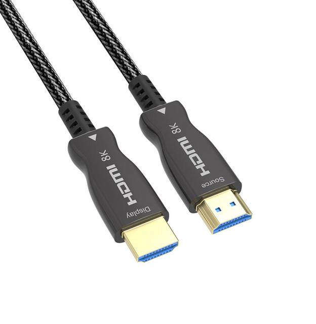 High Quality 8K A-A Active Optical for HDMI 2.1 Cable 48gbps Fiber Optic AOC PVC for Car HDTV Computer Monitor Amplify DVD