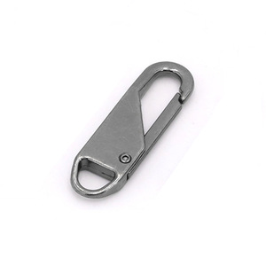 SAS Zipper Supplier Extraíble Portable Zip Pull Oro Plata Negro Desmontable Zipper Head Slider <span class=keywords><strong>Puller</strong></span> - Product Image 4