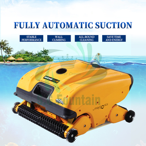 Robot de Limpieza de Piscinas Water Crown de Alta Calidad, con Función de Retraso, Batería de Litio, Mango de Plástico, Recargable - Product Image 1