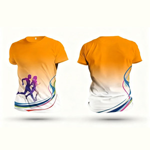 Camiseta Deportiva de Malla Transpirable con Logotipo Personalizado para Maratones - Product Image 4