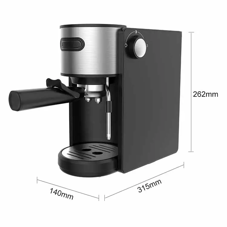 أفضل ماكينة صنع قهوة إيطالية، ماكينة صنع قهوة الإسبرسو الآلية الصغيرة اليدوية للمكتب والمنزل