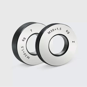 1पीसी एम4 एम5 एम6 एम8 एम10 एम12 एम14 एम16 एम22 एम27 एम30 6जी जेड मीट्रिक थ्रेडेड रिंग गेज, बाहरी पास स्टॉप, थ्रेड पास स्टॉप को मापने - Product Image 1