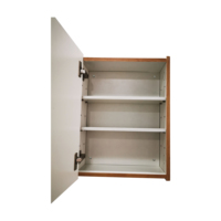 Armoire de rangement pour salle de bain en bois MDF avec miroir