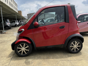 รถยนต์ไฟฟ้าขนาดเล็กสำหรับผู้ใหญ่ 4 ล้อ ความเร็วสูง ผลิตในจีน พวงมาลัยซ้าย แบตเตอรี่ 60V 120Ah ระยะทางวิ่ง 101-200 กม. กล้องมองหลัง ไฟหน้า LED - Product Image 3