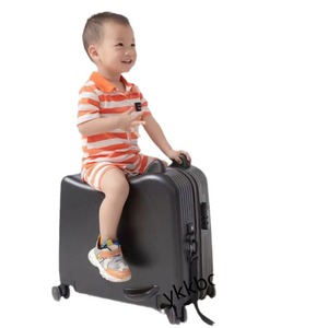Borse da <span class=keywords><strong>viaggio</strong></span> per <span class=keywords><strong>bambini</strong></span> graziose ABS bagaglio leggero Spinner 18 pollici bagaglio a mano valigie con sedile per <span class=keywords><strong>bambini</strong></span> - Product Image 4