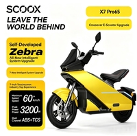 SCOOX High-end Intelligent Electric Motorcycle with High Speed, Long Range and Powerful Motor