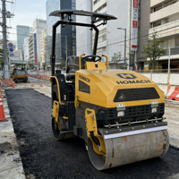Compacteur à rouleaux compact et fiable et mini-compacteur routier - Meilleur compacteur à rouleaux pour les applications de terrassement, d'asphalte et de pavage
