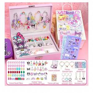 2025 Trendy Educational DIY Toy Set for Kids Plastic <b>Adjustable</b> <b>Bracelet</b> with Crystal Charms Fantasy & Sci-Fi Theme 3+ New - Product Image 5