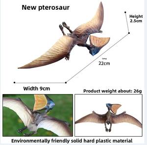 Dinosaurio sólido PVC juguete conjunto realista Pterosaur Triceratops Tyrannosaurus Rex juguete <span class=keywords><strong>Jurassic</strong></span> <span class=keywords><strong>World</strong></span> dinosaurio modelo de juguete - Product Image 2