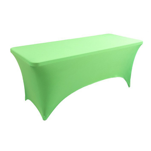 Mantel rectangular blanco de tamaño personalizado al por mayor, mantel de 8 pies en tela de poliéster para restaurante de banquete de boda - Product Image 6