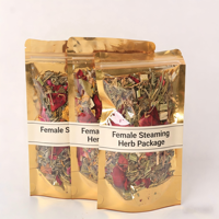 Pack de Bain Vapeur aux Herbes pour Femmes avec Pétales de Rose Séchés pour la Récupération Post-partum, le Conditionnement Corporel, la Détoxification, la Transpiration et le Bien-être Naturel