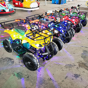2025 comercial Mini ATV eléctrico pequeño doble todoterreno Quad Bike <span class=keywords><strong>alquiler</strong></span> cuadrado cuatro ruedas coches <span class=keywords><strong>de</strong></span> parachoques para niños para negocios - Product Image 4