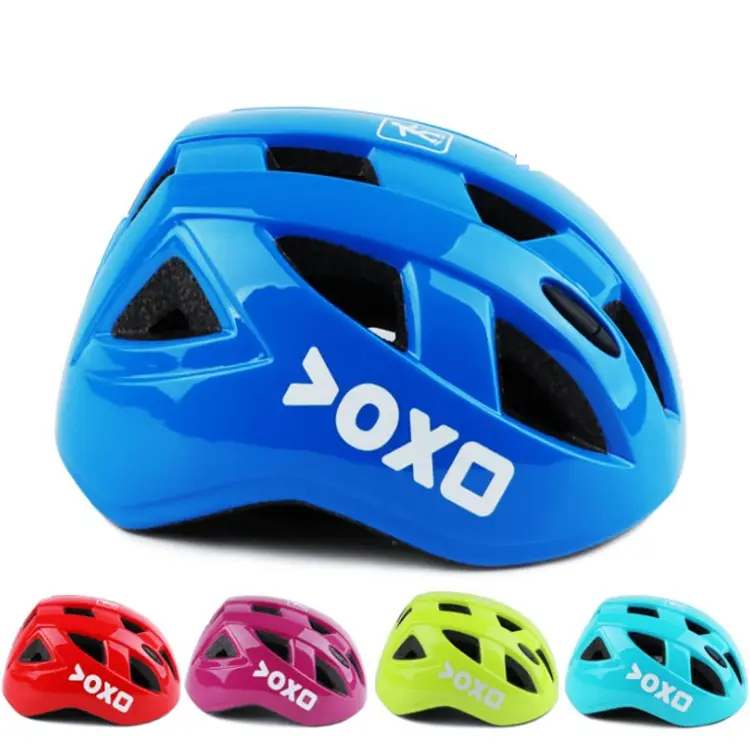 Детские шлемы для роликовых коньков, интегрированная велосипедная шапка для безопасности детей, для катания на коньках и балансировки, велосипедный шлем