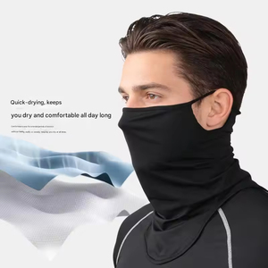 Cagoule YX imperméable en soie imprimée, cache-cou, <span class=keywords><strong>masque</strong></span> facial pour le ski, le vélo, la <span class=keywords><strong>moto</strong></span>, protection contre le froid, été - Product Image 5