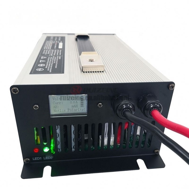 High Quality 48V Lifepo4 Battery Charger 20A 58.4V 20 Amp Fast Automatic 16S Lifepo4 Battery Charger for 48 Volt 80ah Lifepo4