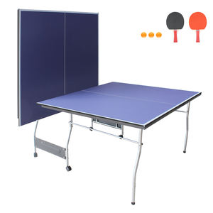 Portable Foldable 8ft <b>Table</b> <b>Tennis</b> Set Indoor Net - Product Image 4