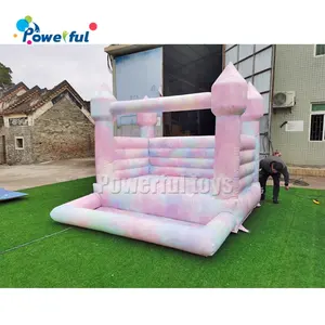 New style tie dye wedding jumper with ball pit toddler bounce house ball pool