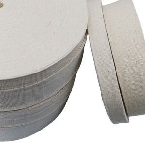 Thicken Cotton Webbing 40mm Custom Width Plain Weave Webbing Tape for Tote Bags Shoulder Straps - Product Image 1