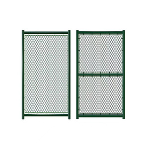 Sendar dễ dàng lắp ráp thân thiện với môi trang trại ngoài trời 3D kim loại mạ kẽm Chuỗi liên kết dây lưới nhôm hàng rào thiết lập với thép gai - Product Image 1