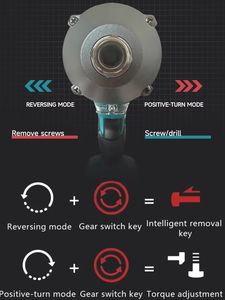 <span class=keywords><strong>Llave</strong></span> de <span class=keywords><strong>Impacto</strong></span> Inalámbrica Profesional de 21V con Batería de Iones de Litio, 320 Nm de Torque, Encastre de 1/2, Grado Industrial, Garantía de <span class=keywords><strong>3</strong></span> Años - Product Image 5