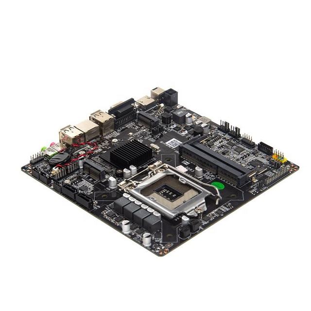 OEM Mini ITX H61 Motherboard Computer 128 GB DDR3 RAM 2nd/3rd Generation LGA1155 All-in-One Desktop PC Customized for I5 CPU Max