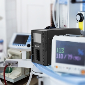 Máy chủ trung tâm dữ liệu 220VAC 1kVA 900W 600wh LiFePO4 pin trực tuyến up cung cấp điện liên tục up hệ thống - Product Image 3