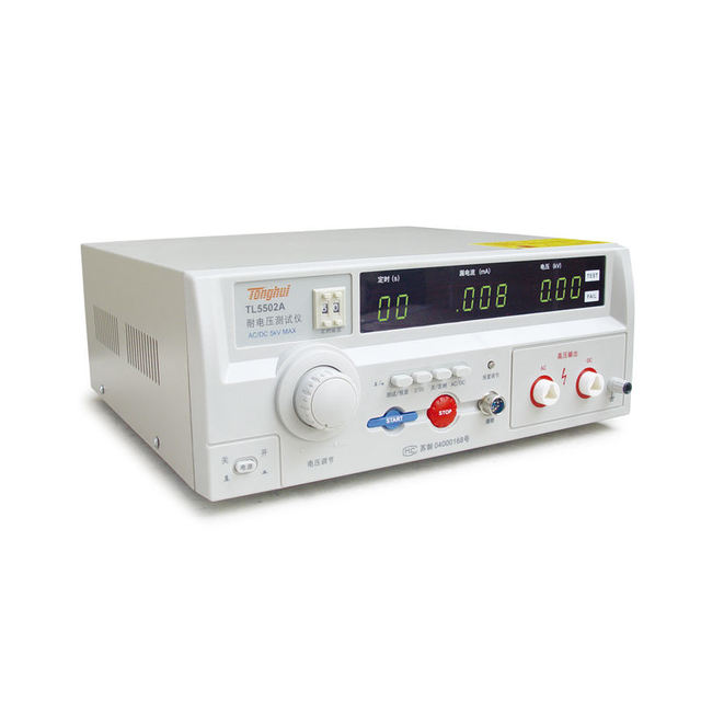 TL5502A 5kV AC DC Hipot Tester Electronic Measuring Instrument with 20mA Leakage Current