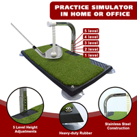 Aides à l'entraînement du swing de golf à rotation 360 degrés, hauteur réglable sur cinq niveaux, modèle SER-TA-HL1, marque OEM/ODM