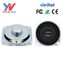 Speaker Subwoofer Multimedia OEM Persegi 53MM 53x17MM 4Ohm 3W, Kustomisasi Speaker Audio Bluetooth, Komponen Akustik, ROHS