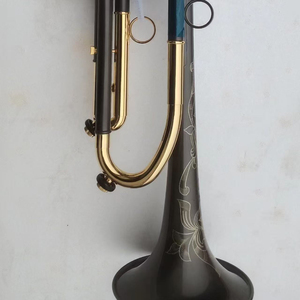 Trompette professionnelle en <span class=keywords><strong>laiton</strong></span> Saturn Water Key, conception à double couche avec insertion inversée du tuyau de descente - Product Image 2