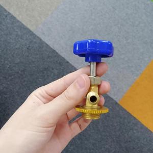 Prêt à expédier CT-338 Robinet de décharge rapide en cuivre pour bouteille de <span class=keywords><strong>gaz</strong></span> réfrigérant - Product Image 4