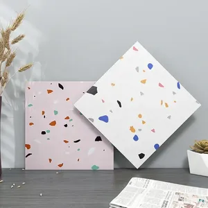 <span class=keywords><strong>Azulejos</strong></span> de Porcelana Cerámica <span class=keywords><strong>para</strong></span> Baño y <span class=keywords><strong>Cocina</strong></span>, Económicos, Tipo Terrazo, 300x300mm, Acabado Mate, Partículas <span class=keywords><strong>Grandes</strong></span> - Product Image 1