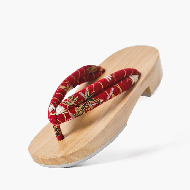 Japanese Wooden Clogs Sandals Flip Flops for Baptism-Modern Design