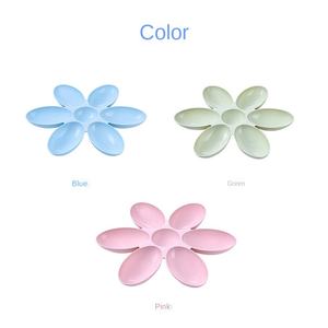 Nova flor criativa forma evitar alimentos roubar gato <span class=keywords><strong>pet</strong></span> tigela para vários gatos - Product Image 5