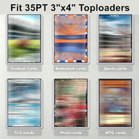 Classeur de cartes à collectionner personnalisé 480 emplacements 12 pochettes en cuir PU avec fermeture éclair pour cartes de sport et de jeu sous protège-cartes et toploaders