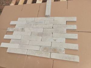 Thiết kế hiện đại cổ trắng mặt tiền gạch trượt fascia tường gạch mỏng Ốp Veneer gạch cũ Trắng Veneer - Product Image 2