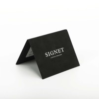 Boîte à cartes-cadeaux avec logo personnalisé Boîtes d'emballage enveloppes pour cartes de visite et cartes de crédit VIP Membership