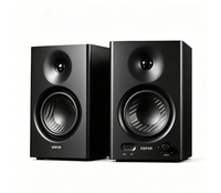 Enceintes de monitoring de studio EDIFIER MR4 à 4 canaux, avec woofer MICA de 4 pouces, tweeter de 1 pouce, entrée TRS/RCA double mode, sortie casque, crossover LC, pour bureau