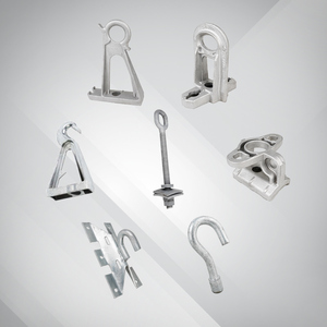 Gewerbliche und industrielle feuer verzinkte Anker halterungen Einzels truktur aus Metall und Stahl mit langlebigem und stabilem Nylon - Product Image 3