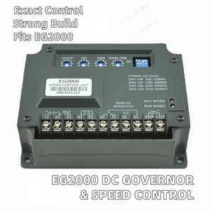 ZIZHAN EG2000 DC Elektronische Plastic Regelaar voor de Snelheid van een Benzineaggregaat met een Nominaal Stroomvermogen van 35A - Product Image 2