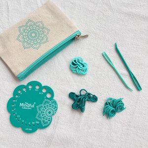 <span class=keywords><strong>KnitPro</strong></span> Mindful Gracious, Juego de Agujas de Tejer a Mano de Doble Punta de Acero Inoxidable Suave, 6 Tamaños, 6 Pulgadas, 15 cm, 2.00 mm ~ 3.25 mm - Product Image 3