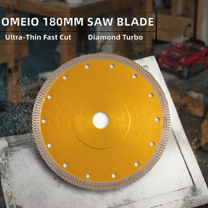 Lame de scie diamantée turbo ultra-mince à mailles pressées à chaud de 115/<span class=keywords><strong>125</strong></span>/180 mm pour marbre, granit, carrelage, céramique et pierre – Qualité OEM industrielle - Product Image 4