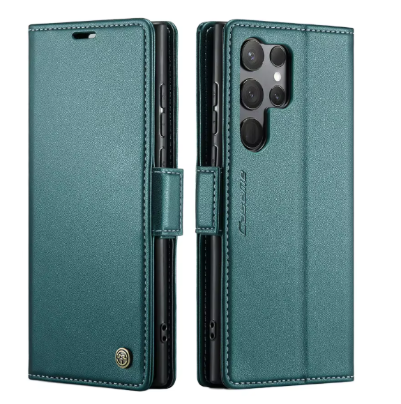 Caseme RFID Magnetic Leather Case for Samsung Galaxy A06 A16 A26 A36 A56 5G A15 A05S A25 A35 A55 A54 A56 A14 A24 A34 Flip Cover