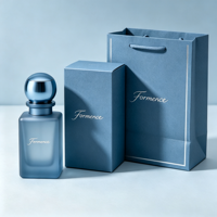 Prix de gros pour flacons de parfum vides en verre avec boîte, 30 ml, 50 ml, 100 ml, couleur personnalisable, flacon de parfum