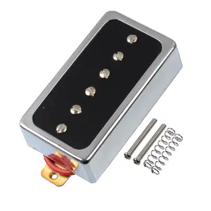 P90 Style Electric Guitar Pickup Humbucker Size Single Coil Pickup Neck Bridge Guitar Parts and Accessories