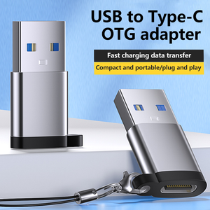 Tốc Độ Cao Truyền Dữ Liệu Loại C Để USB 3.0 3.1 OTG Power Supply <span class=keywords><strong>Adapter</strong></span> Sạc Cho Máy Tính Xách Tay Với Dây & USB Loại C Cắm - Product Image 2