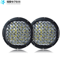 Co light-lampe de travail ronde à LED 9 pouces, 225W, projecteur lumineux décoratif, lampe pour véhicule tout-terrain, camion, voiture, pour 4x4
