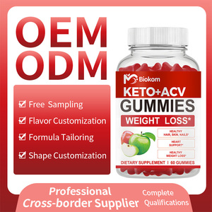 Quemador de grasa personalizado Suplementos adelgazantes Gummy Pérdida de peso Barriga plana Vinagre de sidra de manzana orgánico Gomitas Super KETO ACV Gummy - Product Image 2