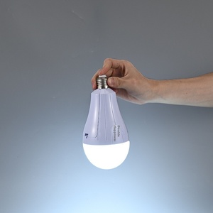 E27 LED làm mát lỗ sạc Bóng đèn cúp điện khẩn cấp cắm trại chợ đêm đèn làm bằng nhựa - Product Image 2