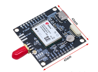 Módulo GPS RTK ZED-F9P-02B-00, Placa Receptora GNSS/GPS, Precisión CEP de 0.01m, Bandas L1/L2/E5b, Interfaces UART/I2C/SPI/USB, -148 DBm